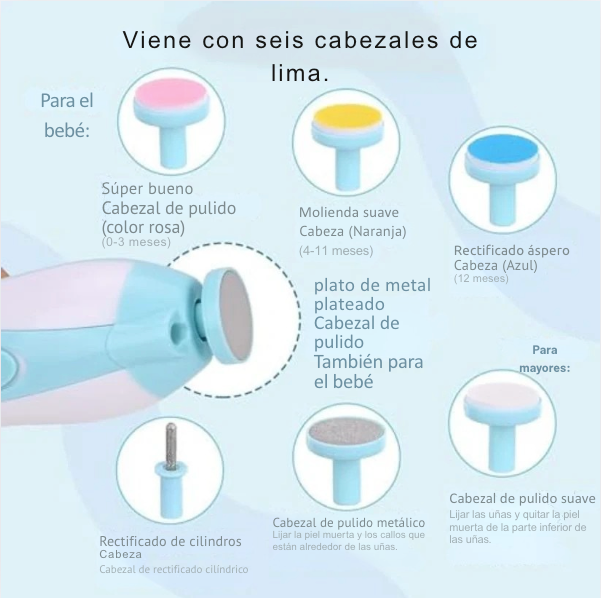 BabyNail™ Set para cortar uñas para bebes
